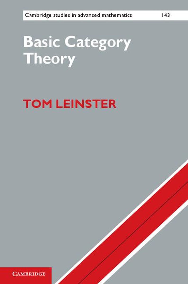 Omslag van Cambridge Studies in Advanced Mathematics 143 - Basic Category Theory