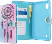 Samsung Galaxy A10 Bookcase hoesje - CaseBoutique - Dreamcatcher Blauw - Kunstleer