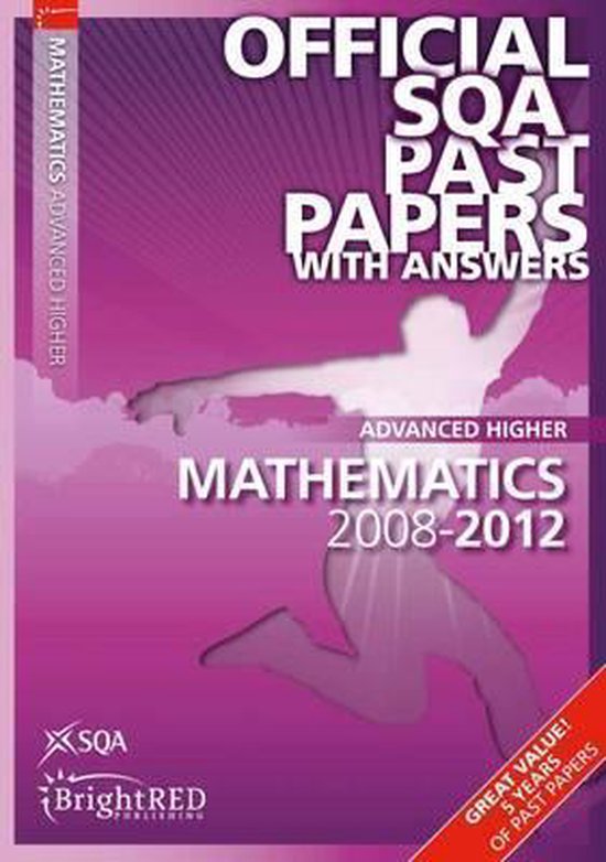 Maths Advanced Higher SQA Past Papers 9781849483032 SQA Boeken
