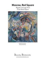 Moscow, Red Square Cross Stitch Pattern - Wassily Kandinsky