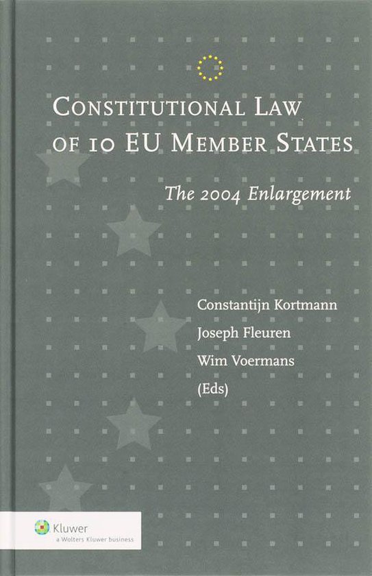 Cover van het boek 'Constitutional Law of 10 EU Member States / druk 1'