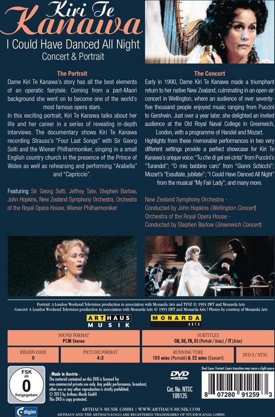 Evening With Kiri Te Kanawa [DVD] 【公式通販】