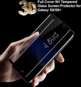 3D Full Cover 9H Screen Protector for Galaxy S8+ _ Black