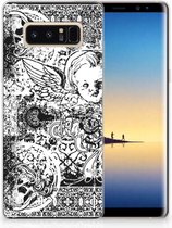 Samsung Galaxy Note 8 TPU Hoesje Design Skulls Angel