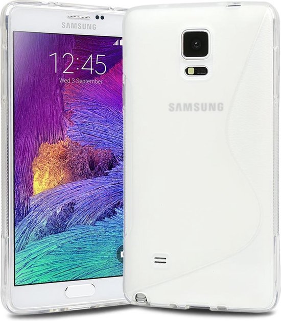 Comutter Silicone hoesjes Samsung Galaxy Note 4 wit | bol.com