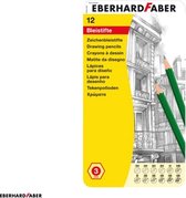 POTLOOD EBERHARD FABER 12 HARDTEGRADEN IN BLIK