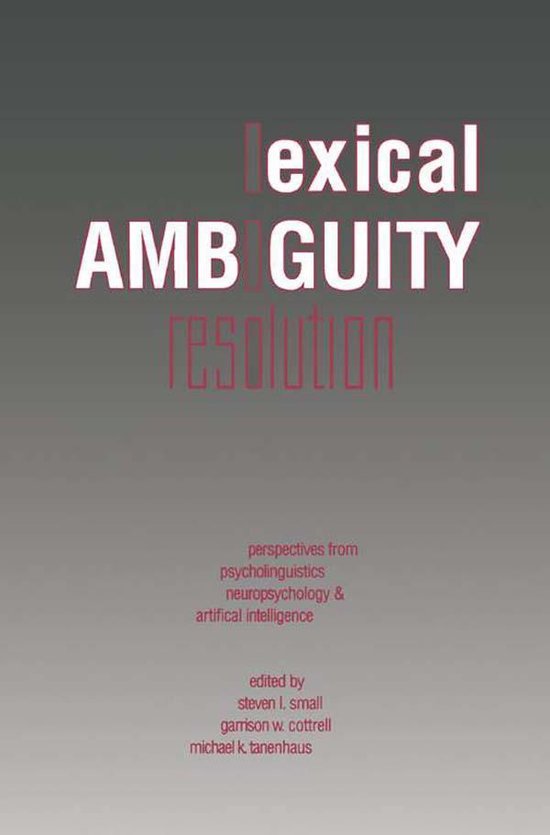 Lexical Ambiguity Resolution - cover