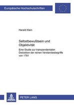Europaeische Hochschulschriften / European University Studie- Selbstbewußtsein Und Objektivitaet