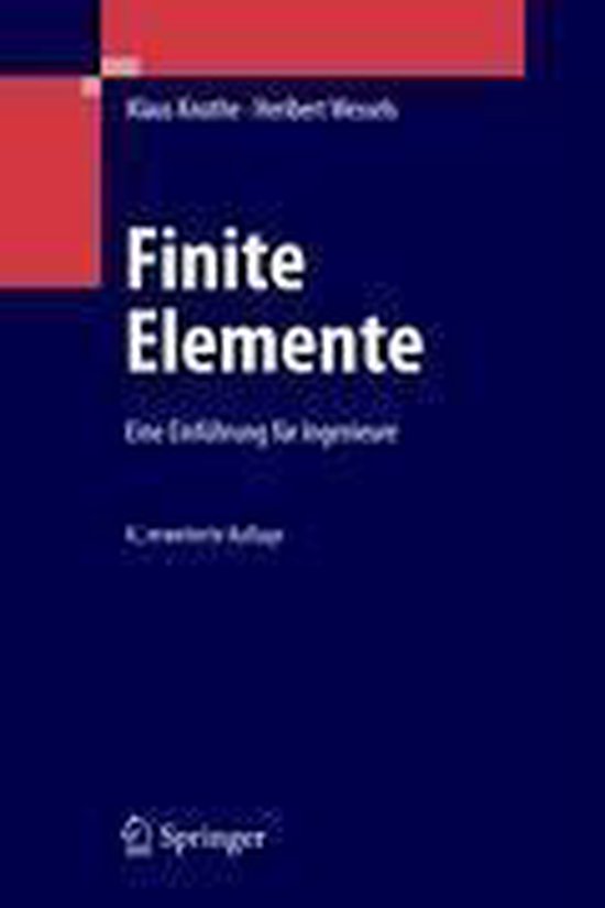 Finite Elemente - cover