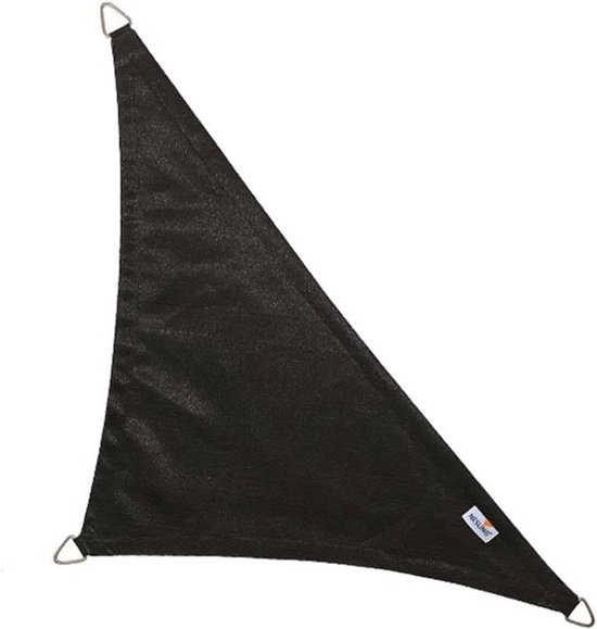 Nesling - Voile d'ombrage Triangle 90º - 4 m - Noir | bol.com