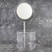 Gérard Brinard spiegel make-up spiegel acryl bakjes - 3x vergroting