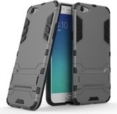Armor Kickstand Back Cover - Samsung Galaxy J7 (2017) Hoesje - Grijs