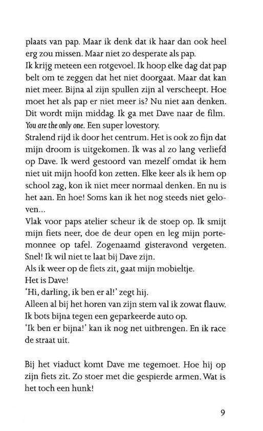 Pagina uit een boek met tekst en een illustratie van een persoon.
