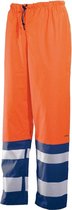 Jobman 2546 Hi-Vis Rain Trousers 65254658 - Oranje/Navy - XXL