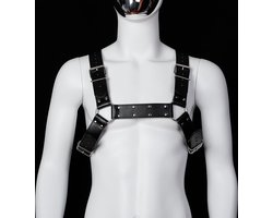Banoch | Chest harness Rapheal - pu leren harnas voor man