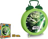 Star Wars - yoda - klok - groot staand model + Gratis Star Wars Wallet