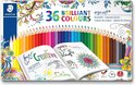 ergosoft kleurpotlood - metalen etui met 36 kleuren - Speciale Editie