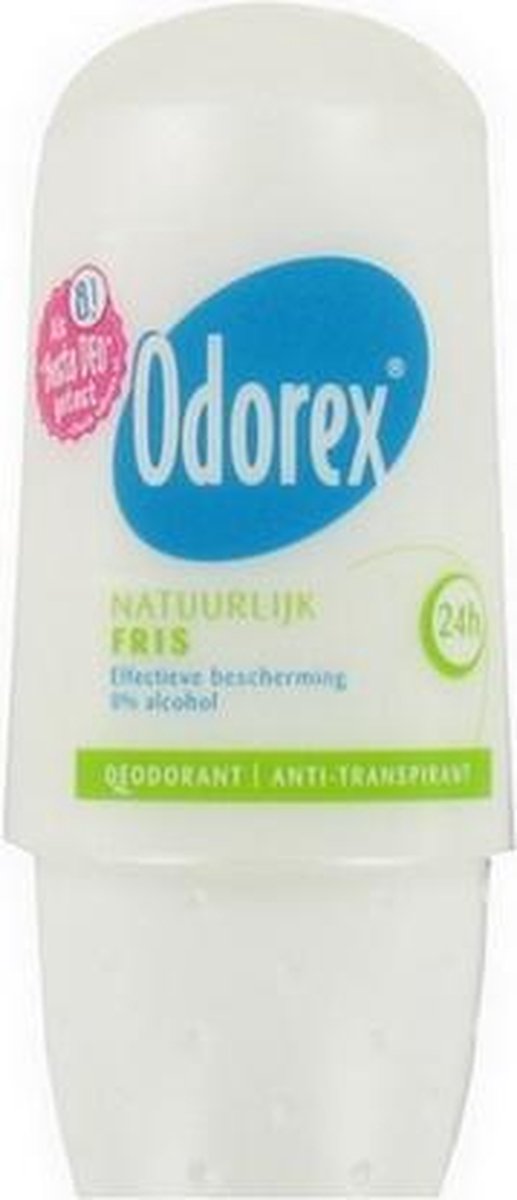 Odorex Deoroller Natuurlijk Fris - 50 ml - Deodorant