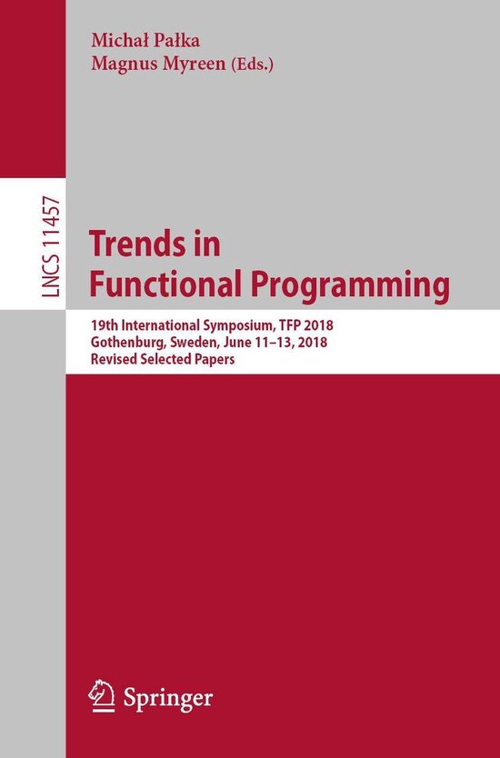 Springer Nature Proceedings Computer Science - Trends in Fun ... - cover