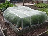 Biogroei Insectengaas - Insectennet - Fijnmazig - 210 cm x 475 cm - Beschermt gewassen