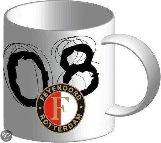 openbaring Snikken Vijf Feyenoord Bekers FEYENOORD MOK WIT 1908 | bol.com
