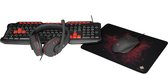Deltaco - 4-in-1 Gaming Kit - Headset- Toetsenbord - Muis - Muismat