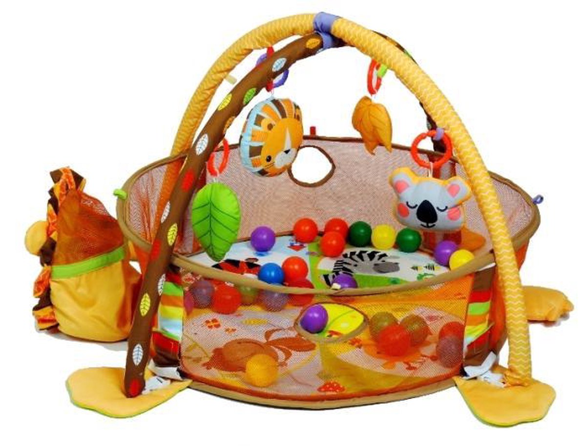 Babygym Speelkleed met boog , Speelmat , ballenbak Ball Pit Activity