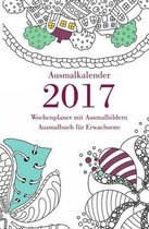 Ausmalkalender 2017 - Wochenplaner mit Ausmalbildern