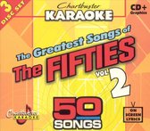 Chartbuster Karaoke: Greatest Songs of 50s, Vol. 2