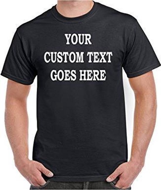 Shirt met bedrukking van eigen naam of tekst naar keuze | bol.com