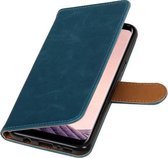 BestCases - LG Q8 Pull-Up booktype hoesje blauw