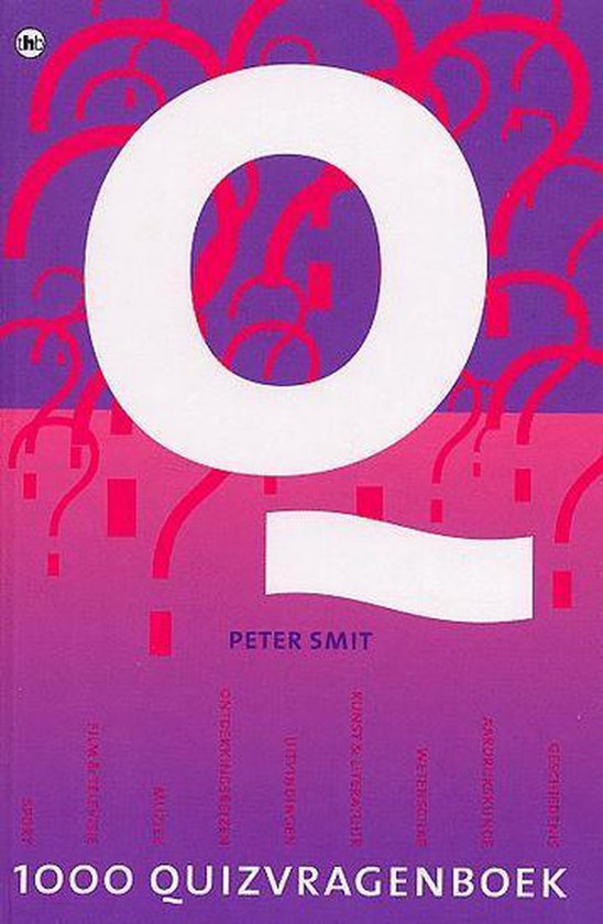 Cover van het boek '1000 Quizvragenboek' van Peter Smit