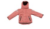 Ducksday - regenjas met uitritsbare fleece -  unisex - Funky red