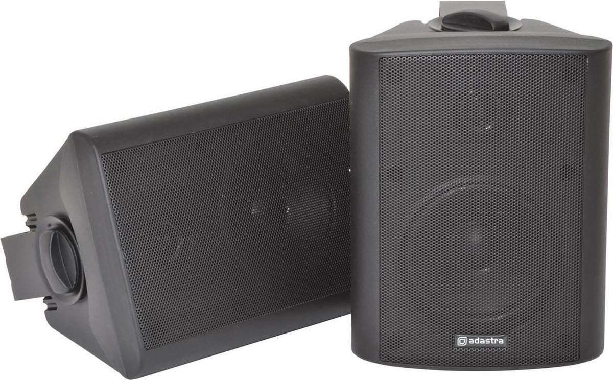 Adastra BC4-B 4 inch stereo speaker set 140 Watt zwart