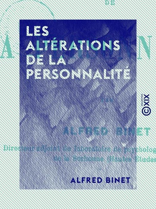 Les Altérations de la personnalité - cover