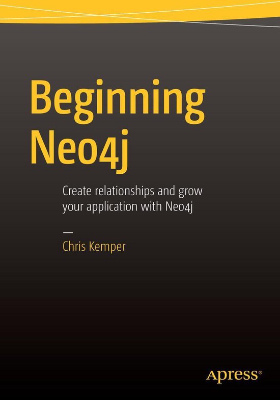 Professional and Applied Computing (R0) - Beginning Neo4j - cover