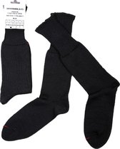 Leger sokken zwart 70% wol - Maat 41/42