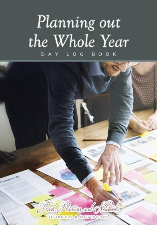 Planning out the Whole Year - Day Log Book - cover