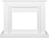 Bol.com Livn Schouwombouw Saalbach Wit - 96 x 116 x 35 cm (hxbxd) - Hoogwaardig MDF - Te combineren met inzethaard Lugano aanbieding
