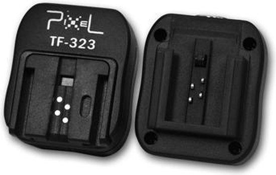 Foto: Pixel ttl hotshoe adapter tf 323 voor sony