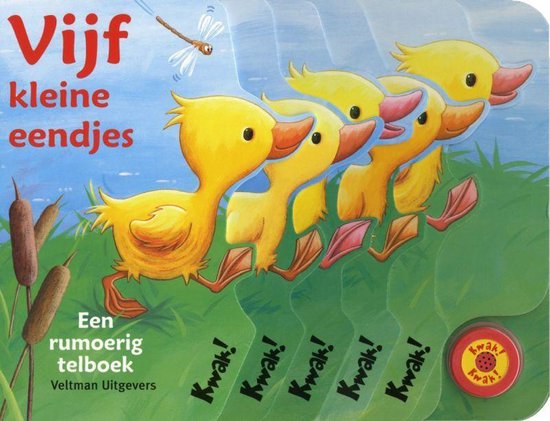 Cover van het boek '5 kleine eendjes'