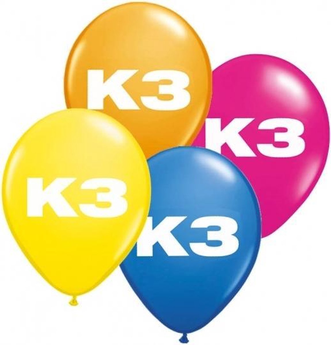 Mount Bank R Rationalisatie K3 feest ballonnen | bol.com