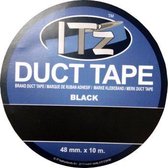 IT'z duct tape - Zwart - 10m