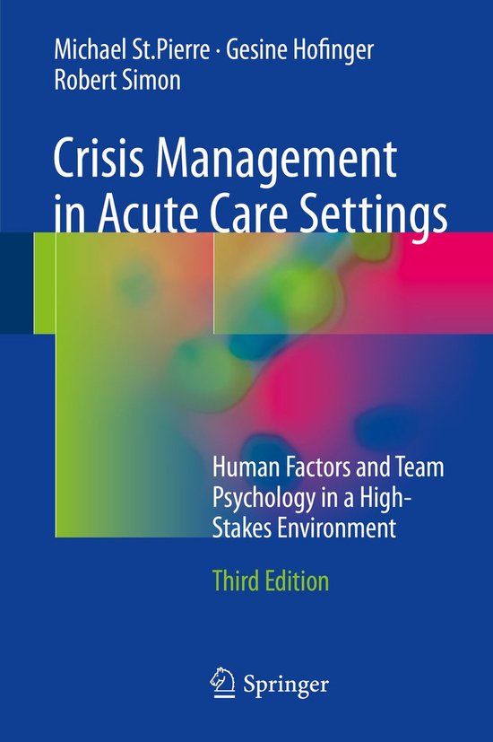 Medicine (R0) - Crisis Management in Acute Care Settings - cover