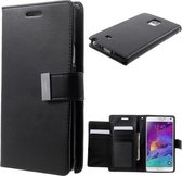Mercury Rich Dairy wallet case Samsung Galaxy Note 3 Neo N7505 zwart
