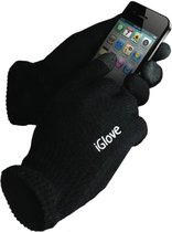 Iglove Touchscreen handschoen, kleur Zwart, One Size
