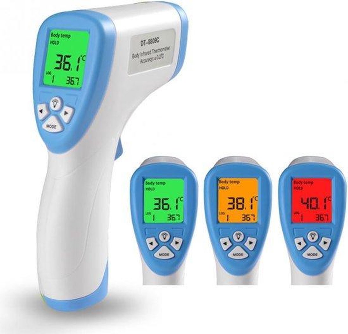 InfraroodThermometer Laser Koorts Meter Digitale IR