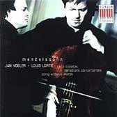Mendelssohn: Cello Sonatas; Variations Concertante; Song Without Words