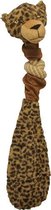 Pluche cheetah met touw en staart