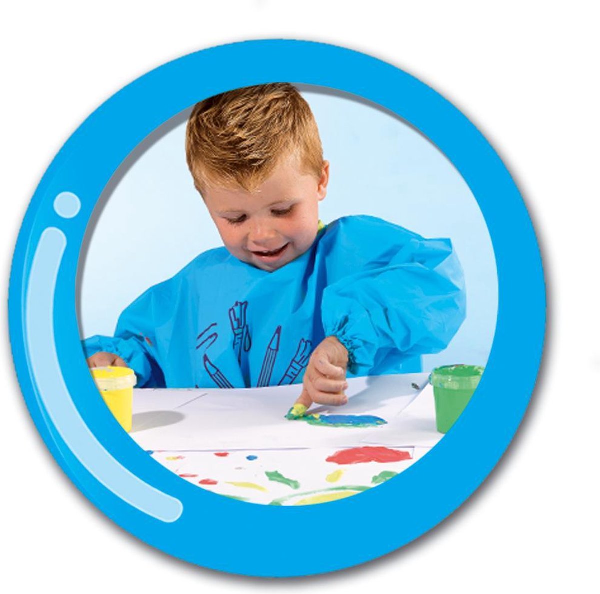 SES Creative - My First - Vingerverf - 4 kleuren – mengbaar – glutenvrij - makkelijk uitwasbaar - Verven voor de allerkleinsten – 4x145ml - Vanaf 1 jaar — afbeelding 2
